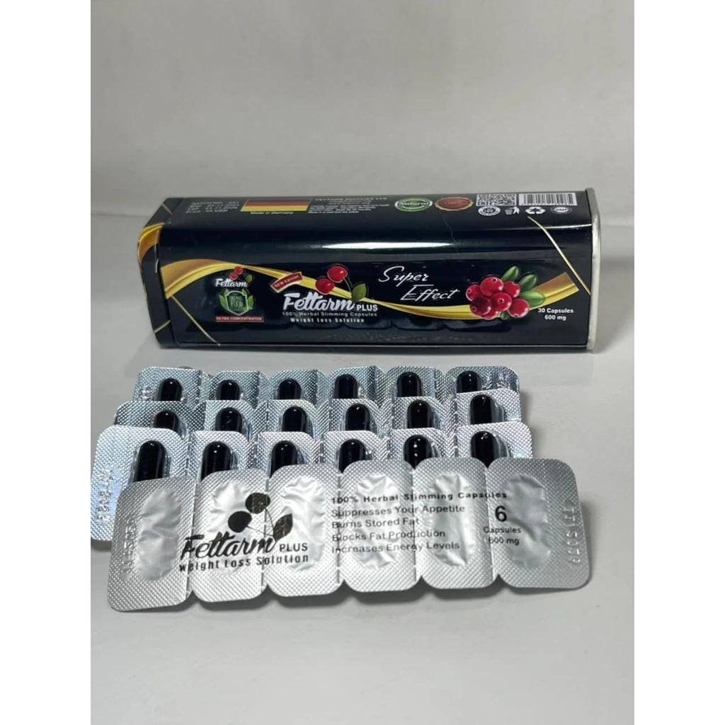 شرائط كبسولات فيتارم بلاك بلس 30 كبسولة تكفي شهر كامل لسد الشهية