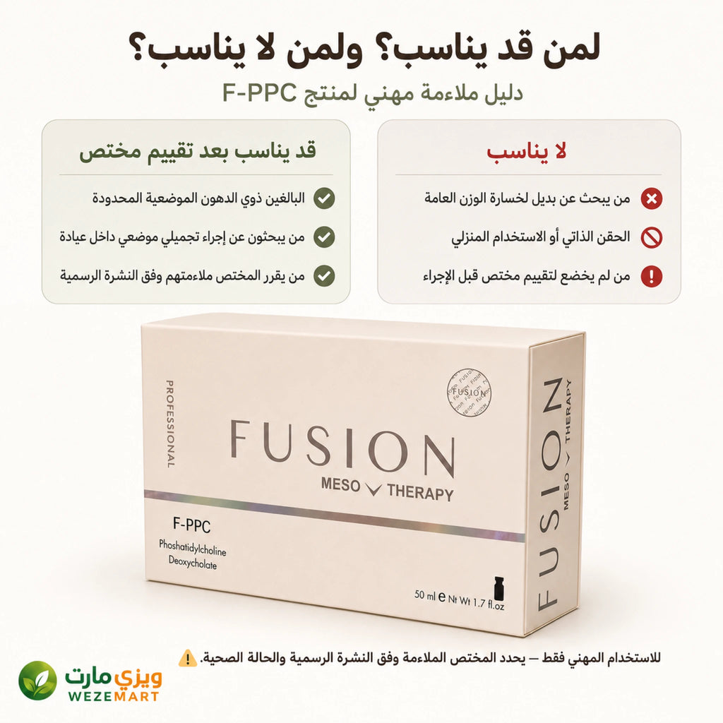  لمن يناسب حقن فيوجن ميزوثيرابي للتخسيس الموضعي