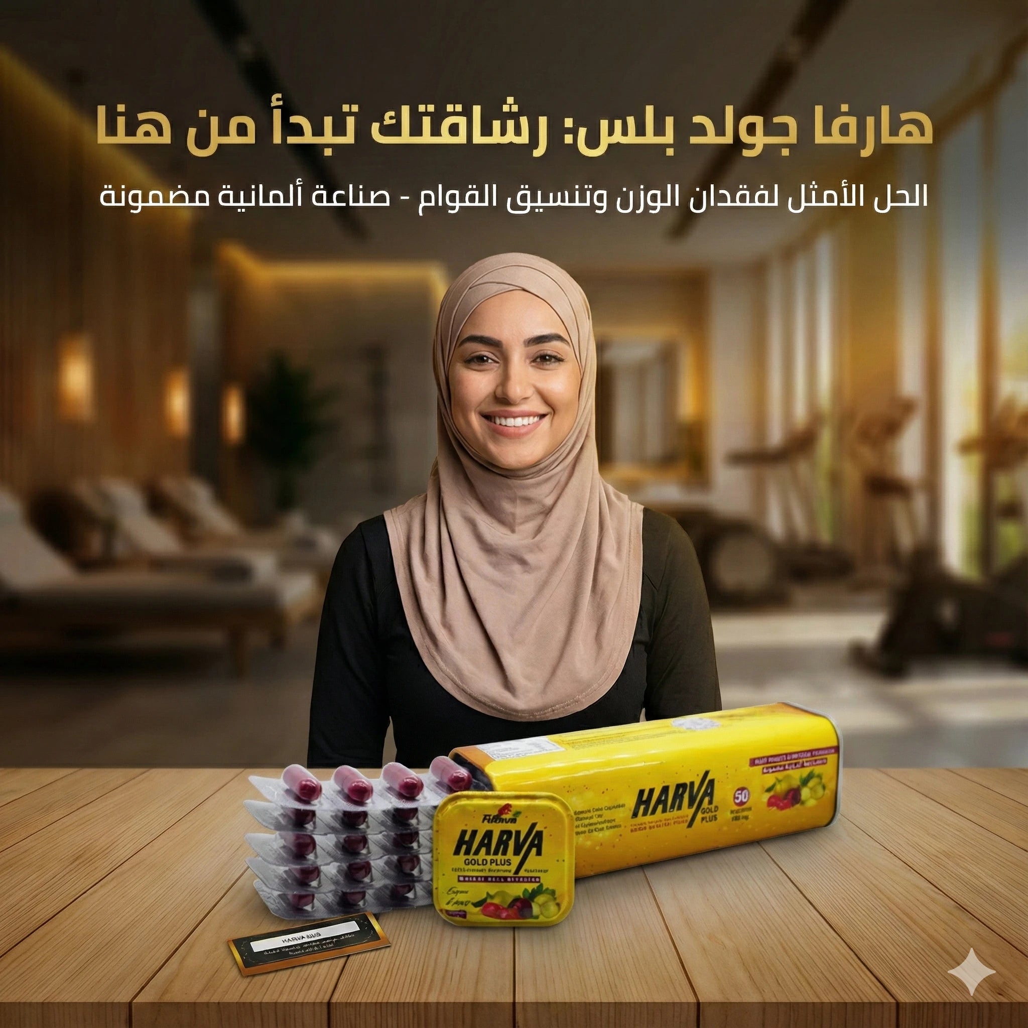 هارفا جولد بلس رفيقك اليومي للرشاقة والتخلص من الوزن الزائد بأمان