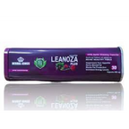 جانب عبوة لينوزا بلس يظهر شعار هيربال كينجز والمكونات الطبيعية للتوت