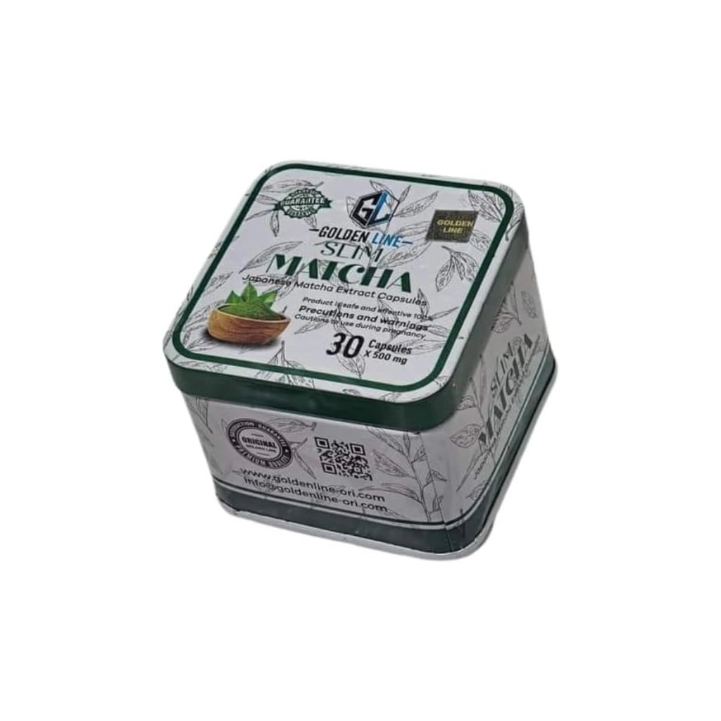 كبسولات الماتشا والشاي الأخضر الأصلية للتخسيس وحرق الدهون