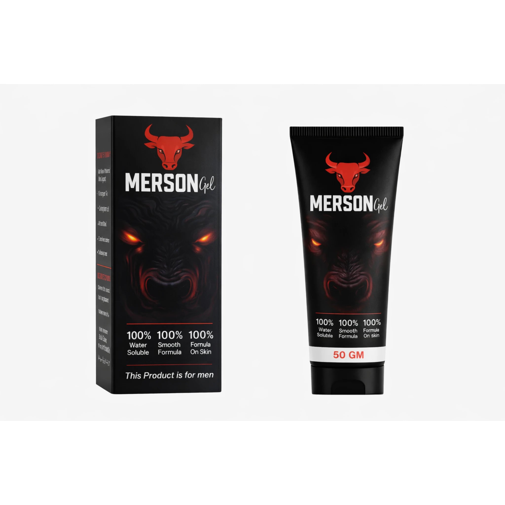 عبوة ميرسون جل للرجال مع العلبة الأصلية للاستخدام الموضعي