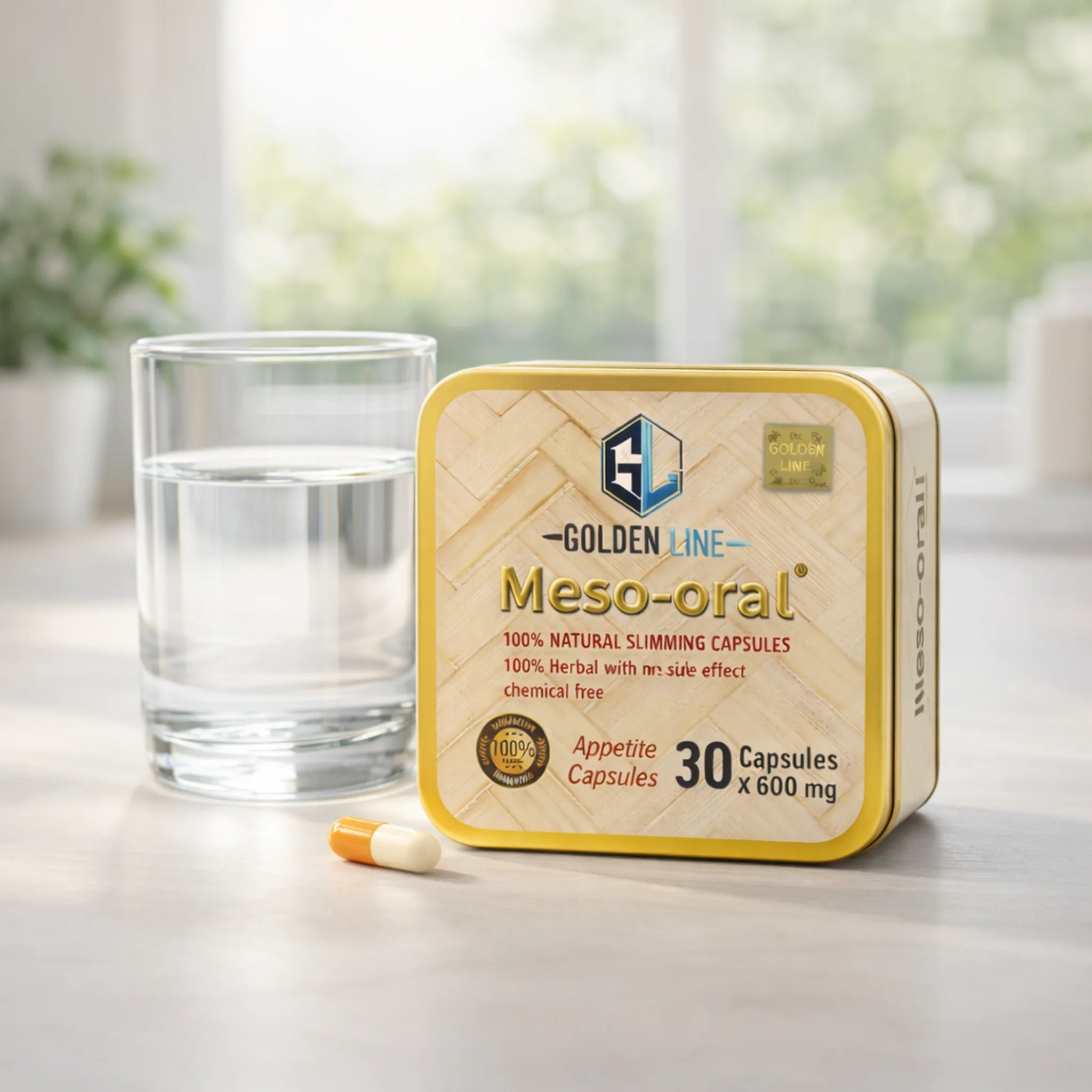 طريقة استخدام كبسولات ميزو أورال – كبسولة واحدة يوميًا مع الماء