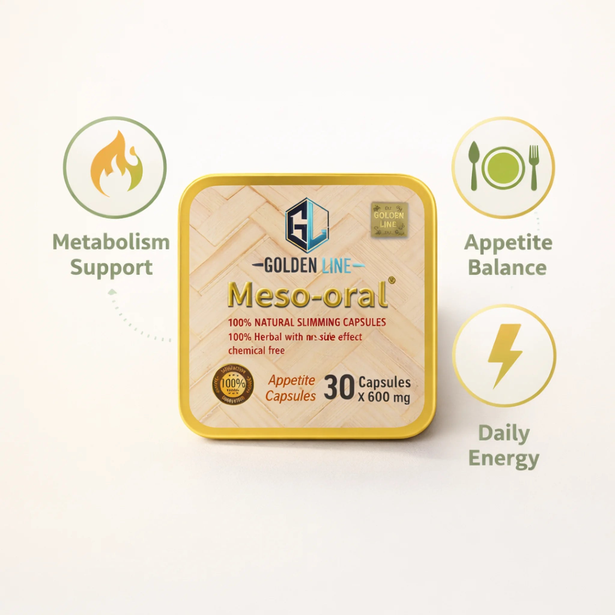 فوائد كبسولات ميزو أورال – دعم التمثيل الغذائي وتقليل الإحساس بالجوع والطاقة اليومية