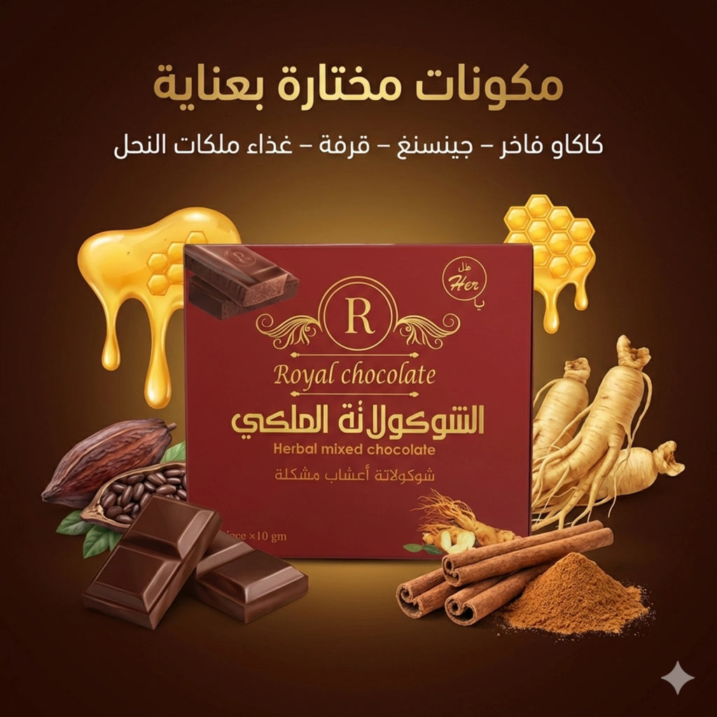 مكونات-الشوكولاتة-الملكية-الطبيعية