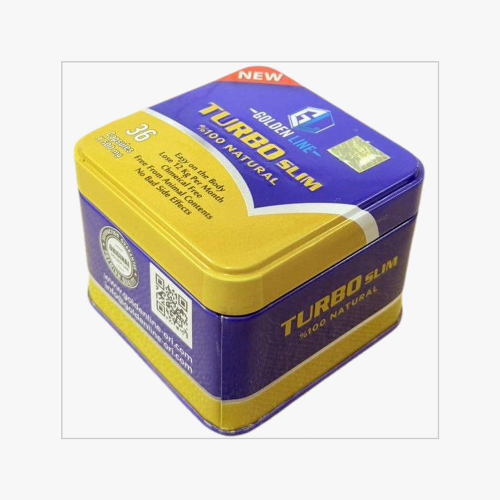 تيربو سليم جولدن لاين مكمل غذائي طبيعي لحرق الدهون وتقليل الشهية – العبوة الأصلية