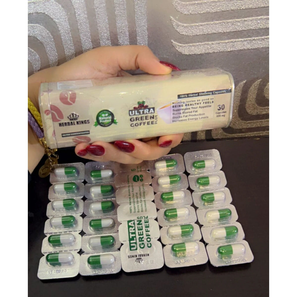 كبسولات الترا جرين كوفي لدعم نمط حياة صحي وإنقاص الوزن بطريقة طبيعية وآمنة