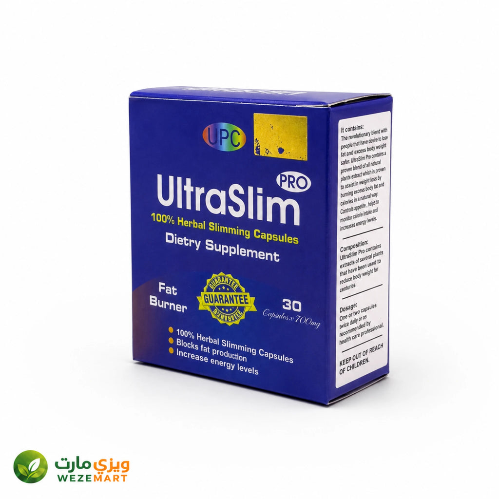 مكمل التخسيس ألترا سليم لإدارة الوزن 30 كبسولة – UltraSlim PRO