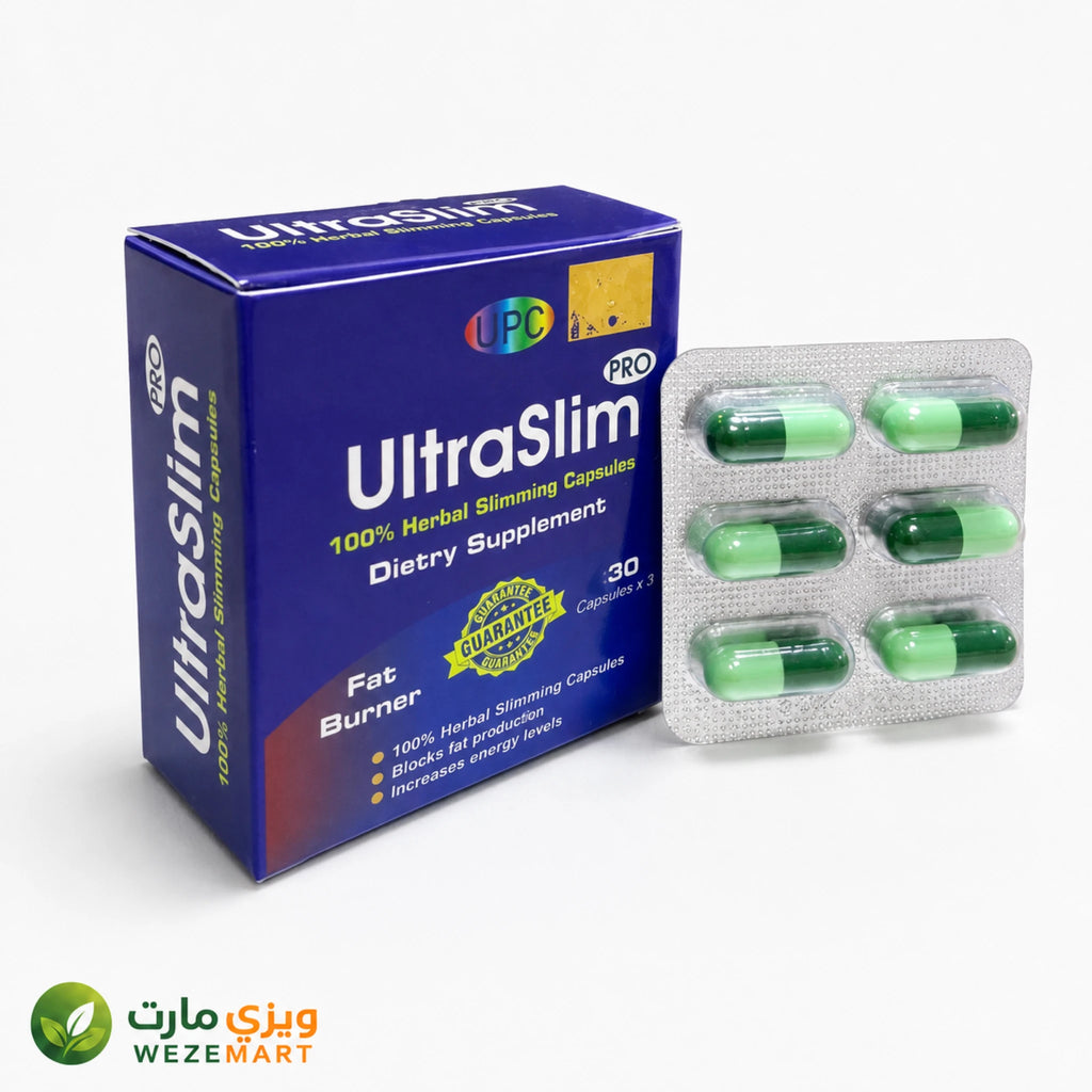 كبسولات الترا سليم برو للتخسيس وإدارة الوزن 30 كبسولة – UltraSlim PRO